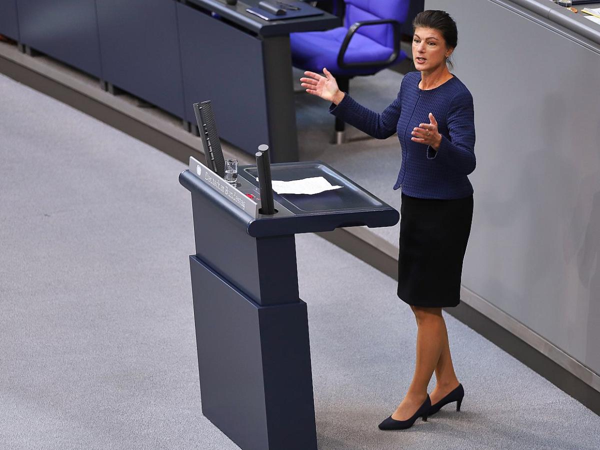 Wagenknecht wirft Scholz Kontrollverlust in eigener Partei vor - bei Kurznachrichten Plus